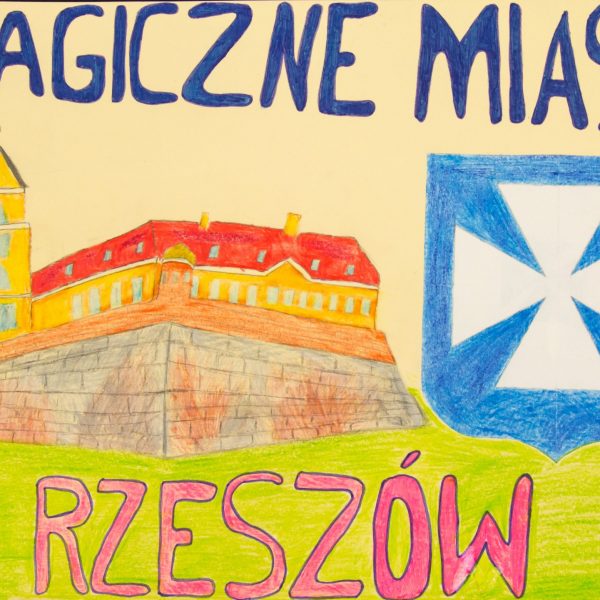 Prace nagrodzone w konkursie plastycznym „Magiczne miasto Rzeszów”